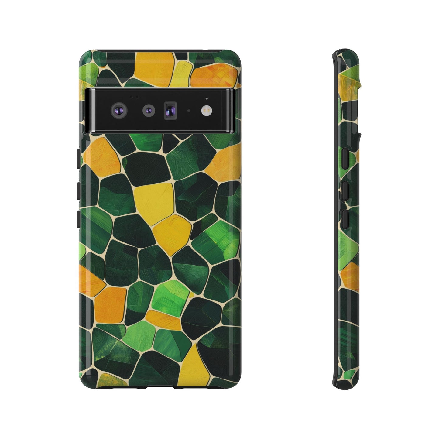 Turtle Shell Mosaic Phone Case for iPhone, Samsung & Google Pixel