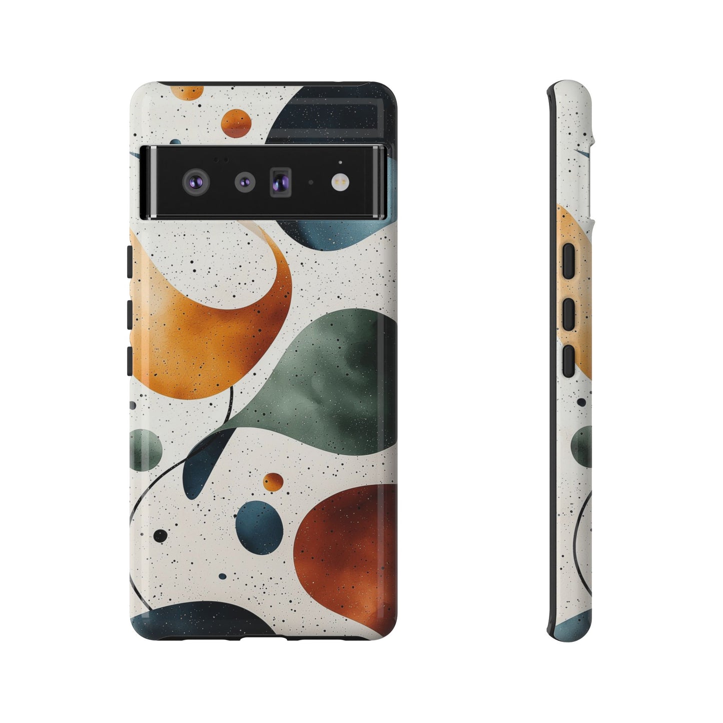 Chic Marble Splatter Phone Case – iPhone, Google Pixel, Samsung