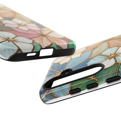 Floral Symphony: Stained Glass Elegance