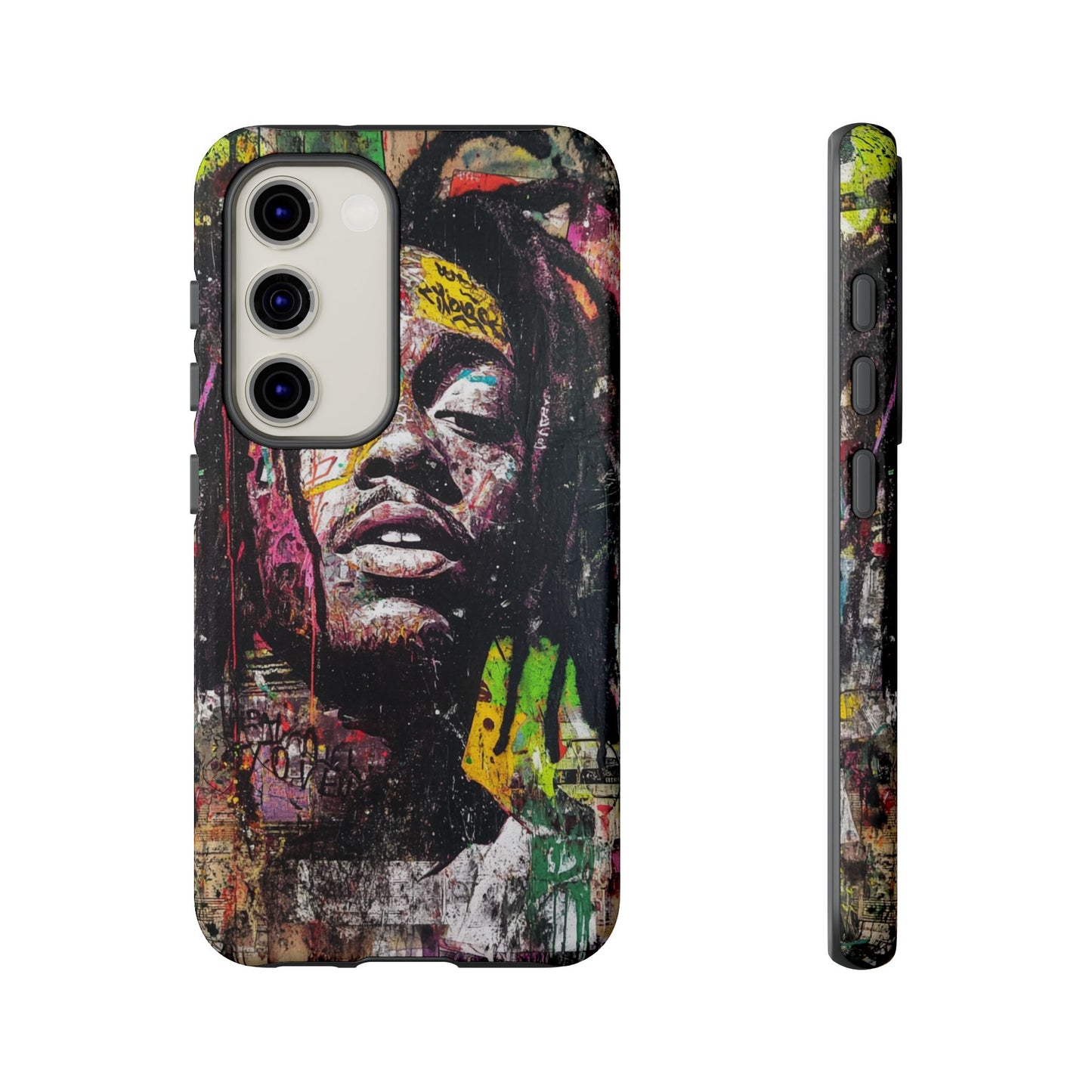 Basquiat Art iPhone Case – Bold, Graffiti-Inspired Street Art Cover - iPhone, Samsung & Google Pixel Cover - Artistic Painting Case, Art Lover Gift