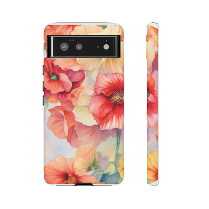 Floral Harmony Watercolor Mobile Case
