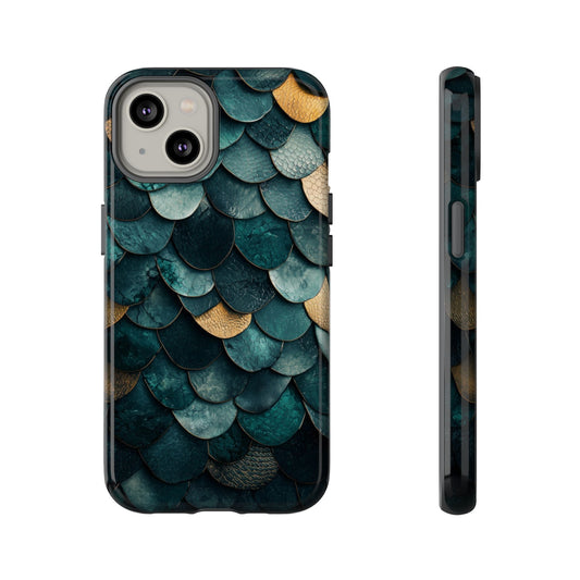 Midnight Scales Snakeskin Phone Case for iPhone, Samsung & Google Pixel