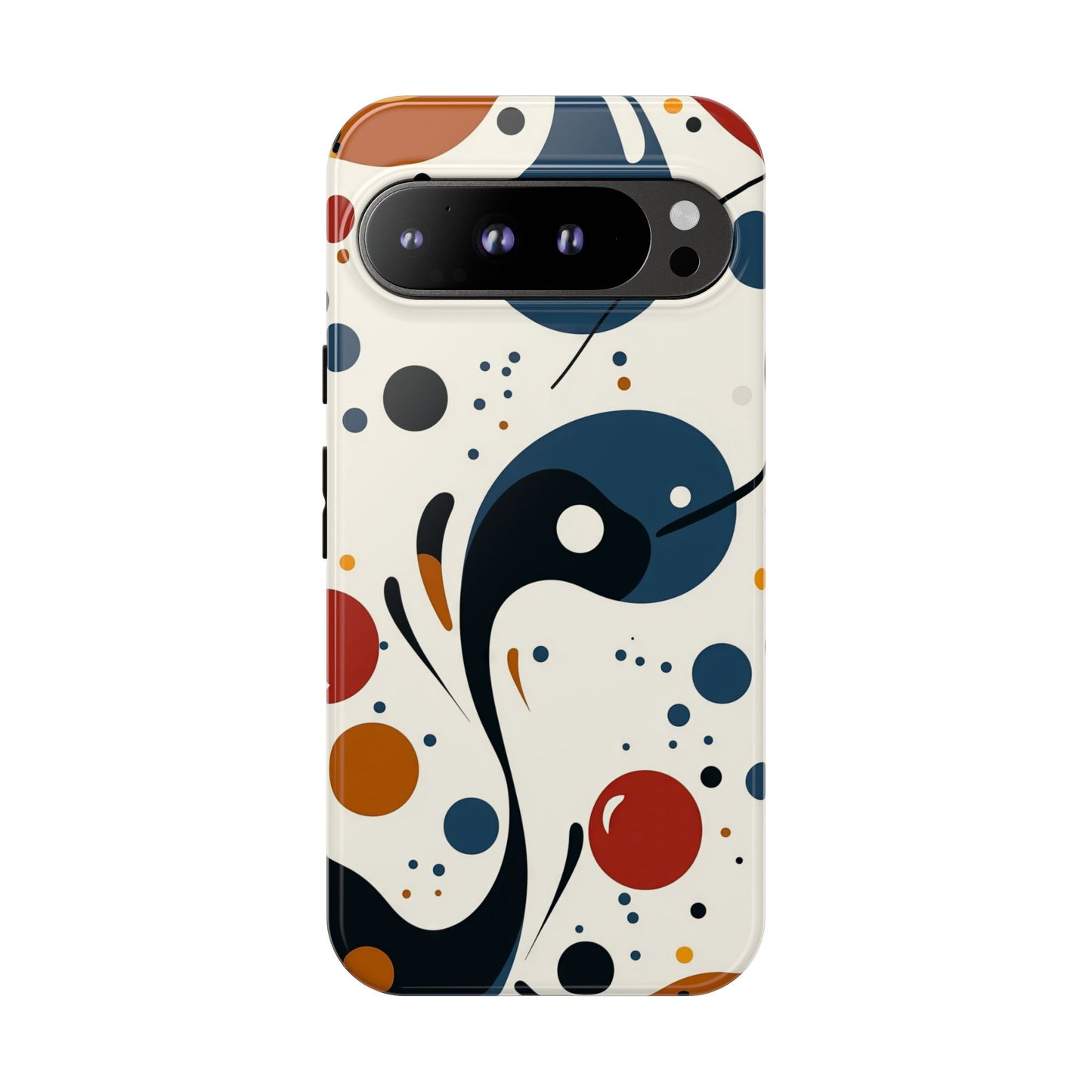 Retro Pop Dots Case – Abstract Minimal Vibes for iPhone, Google Pixel & Samsung