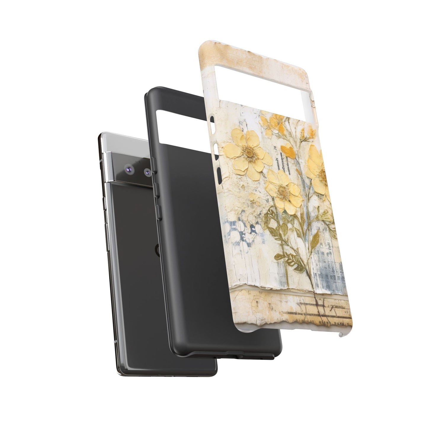 Vintage Botanical Floral Mobile Case