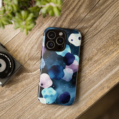 Neon Cosmic Cow Print Phone Case for iPhone, Samsung & Google Pixel