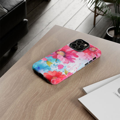 Watercolor Bloom Floral Mobile Case