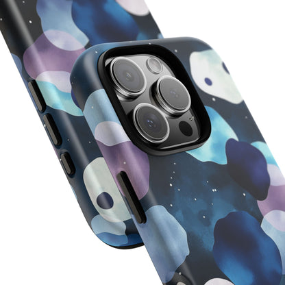 Neon Cosmic Cow Print Phone Case for iPhone, Samsung & Google Pixel