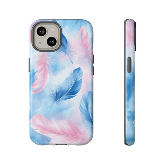 Whispering Feathers Watercolor Phone Case for iPhone, google Pixel & Samsung