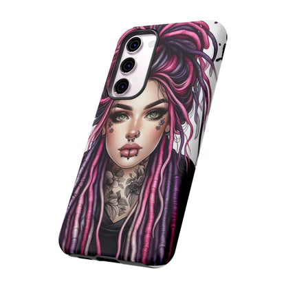 Neon Gothic Beauty Mobile Case