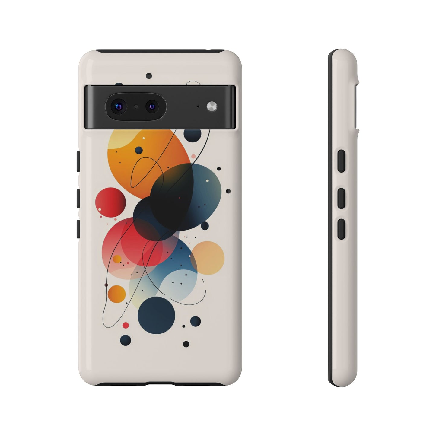 Galactic Echo – Abstract Minimalist Phone Case for iPhone, Samsung & Pixel