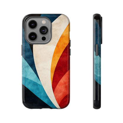 Retro Surge – Vintage Vibes Abstract Phone Case for iPhone, Samsung & Pixel