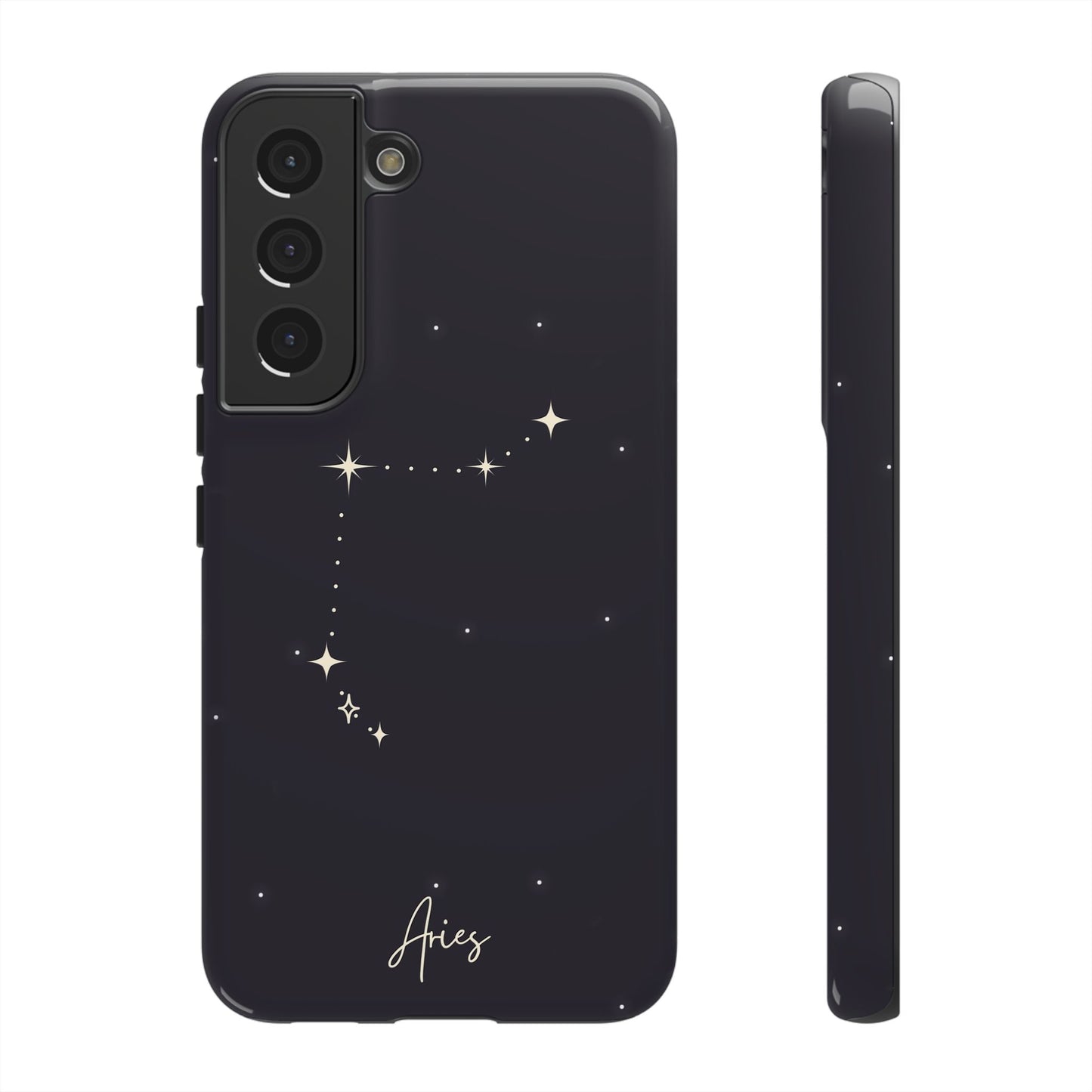 Aries Zodiac Starry Phone Case – Cosmic Style for iPhone, Samsung & Google Pixel