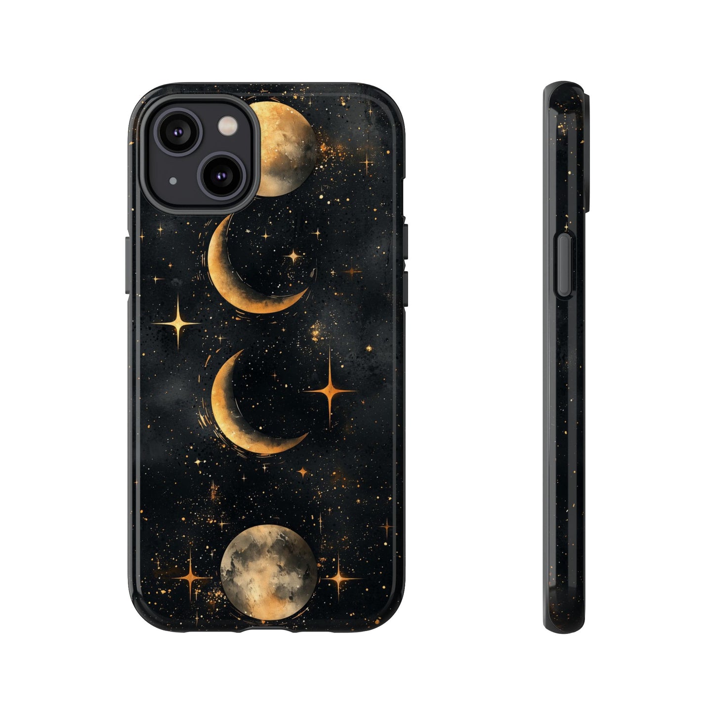 Lunar Phases Boho Moon Phone Case for iPhone, Pixel & Samsung