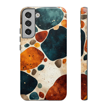 Earthy Terrazzo Stone Phone Case for iPhone, google Pixel & Samsung