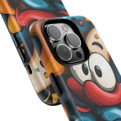 Funky Eyes – Playful Pop Abstract Phone Case for iPhone, Samsung & Pixel