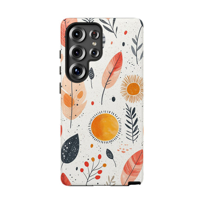 Sunshine & Feathers Boho Phone Case for iPhone, Pixel & Samsung