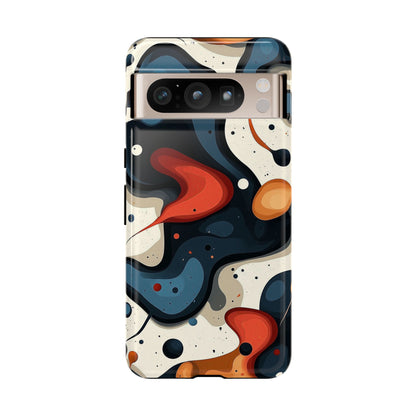 Molten Drift – Abstract Art Phone Case for iPhone, Samsung & Pixel