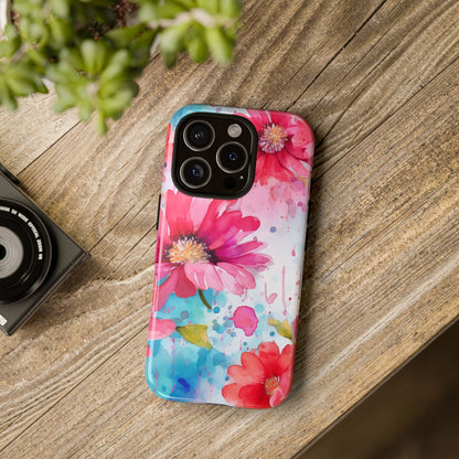 Watercolor Bloom Floral Mobile Case