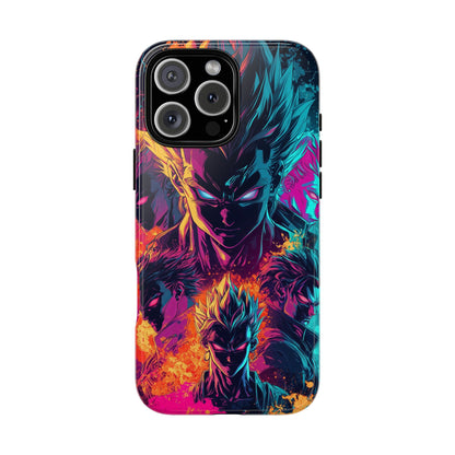 Multiverse Saiyan Rebellion | Comic-Style Anime Warriors Explosion Phone Case for iPhone, Samsung & Pixel