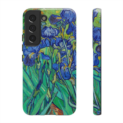 Van Gogh Irises Phone Case - iPhone, Samsung, Pixel Cover - Artistic Floral Case - Van Gogh Art Gift - Aesthetic Phone Case