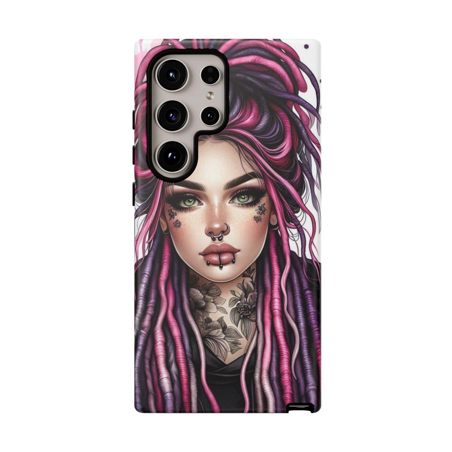 Neon Gothic Beauty Mobile Case