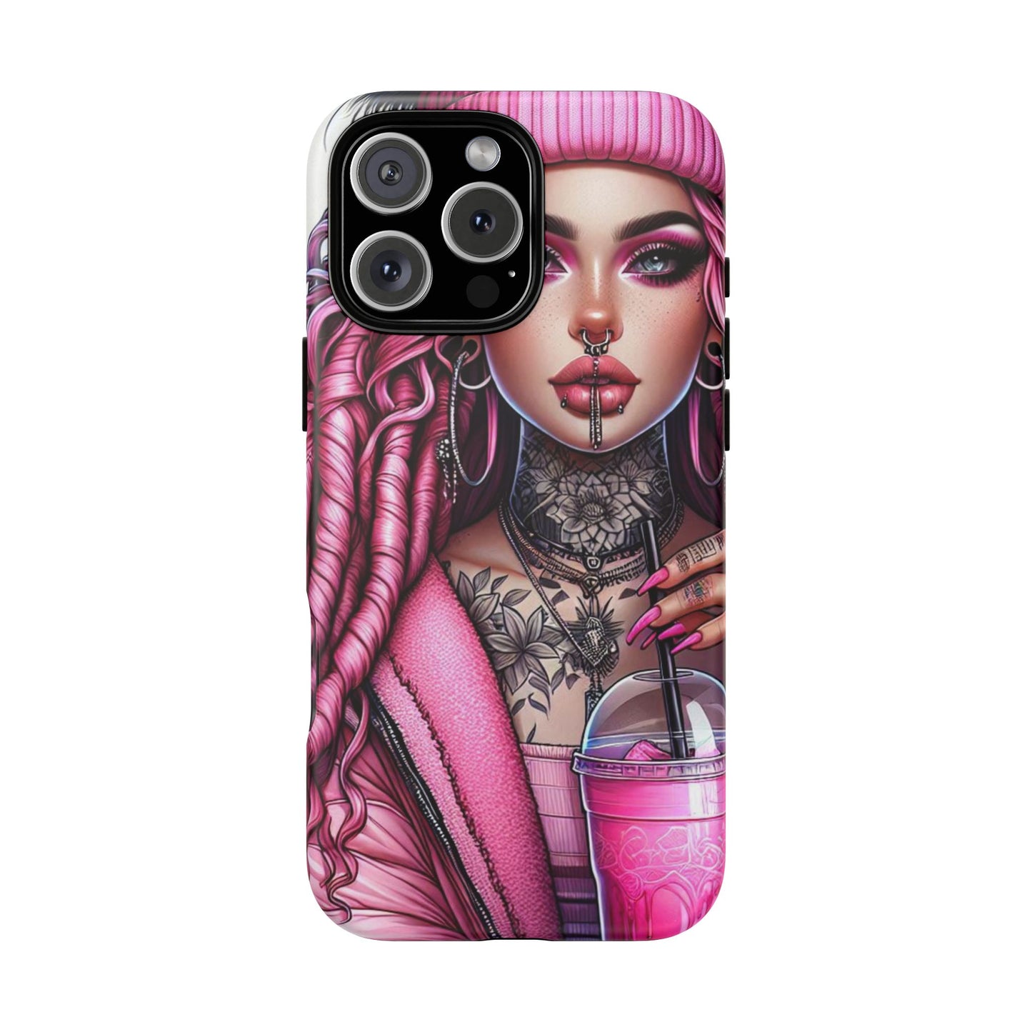 Pink Rebellion – Edgy Street Style & Tattooed Chic Mobile Cover