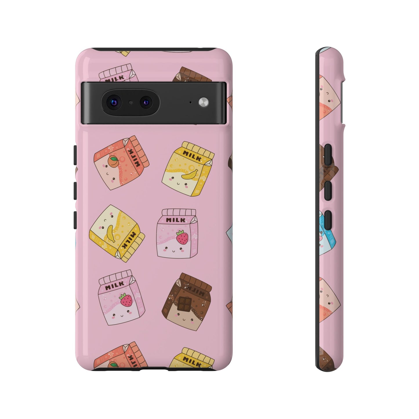 Kawaii Milk Carton Phone Case for iPhone, Google Pixel, Samsung
