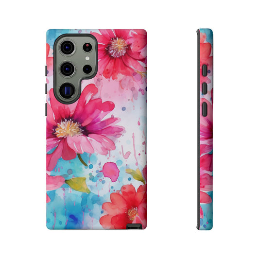 Watercolor Bloom Floral Mobile Case