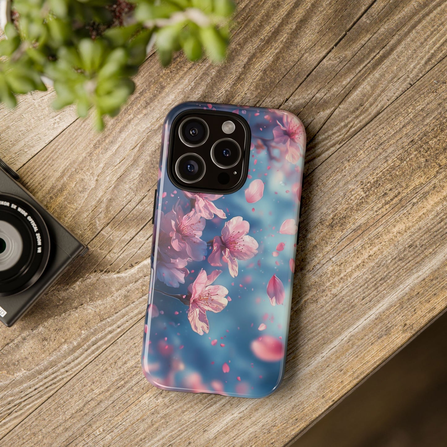 Sakura Breeze Watercolor Phone Case for iPhone, google Pixel & Samsung