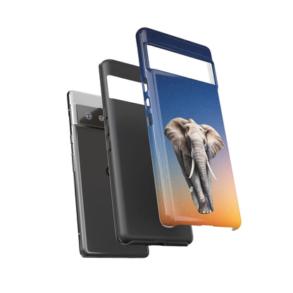 Celestial Elephant Mobile Cover – Dreamy Night Sky Aesthetic