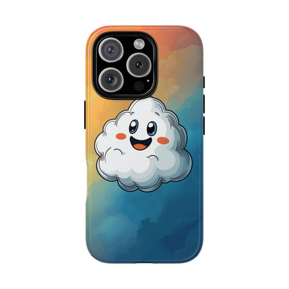Happy Cloud Anime Phone Case for iPhone, Samsung, Google Pixel
