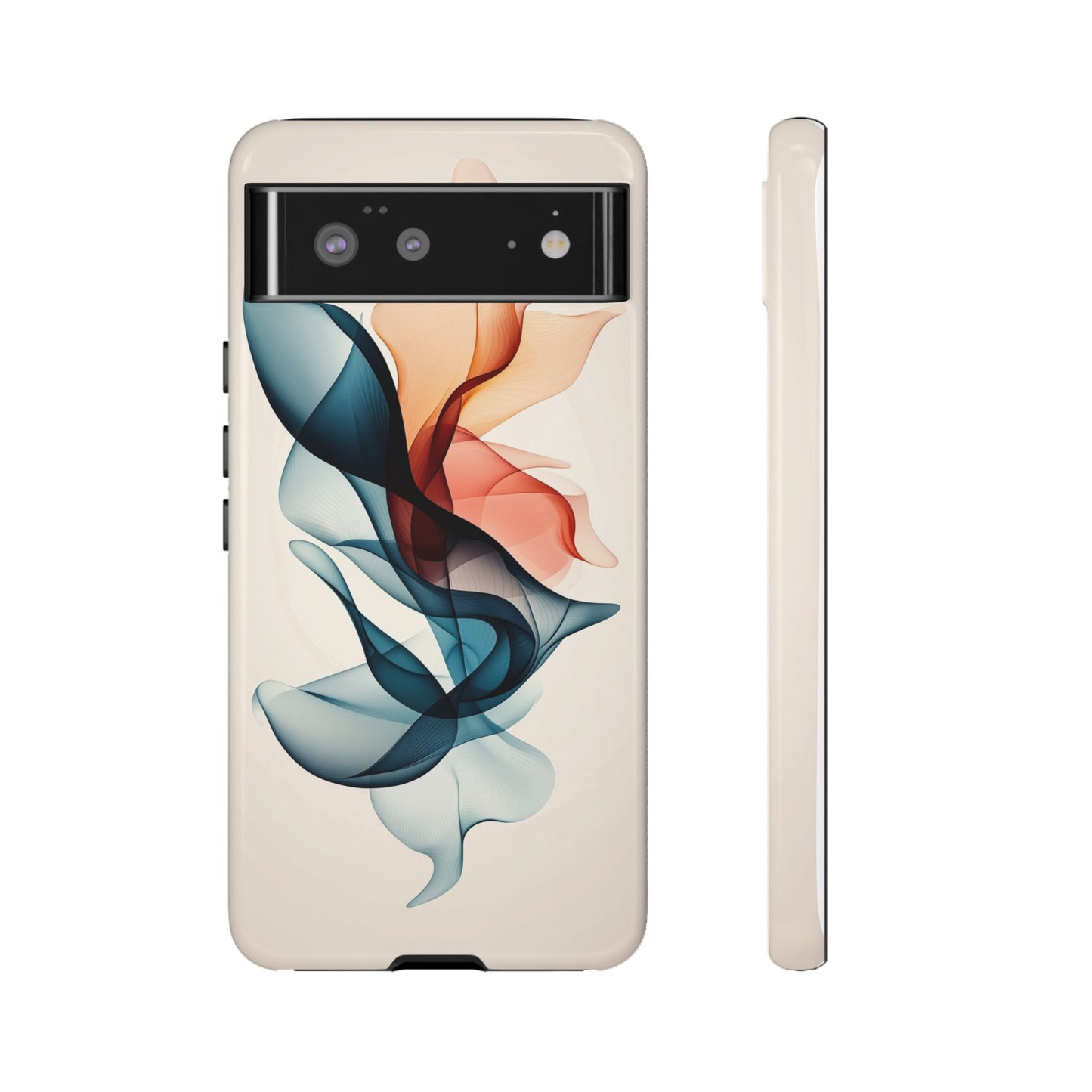 Ethereal Flow – Minimal Abstract Phone Case for iPhone, Google Pixel, Samsung