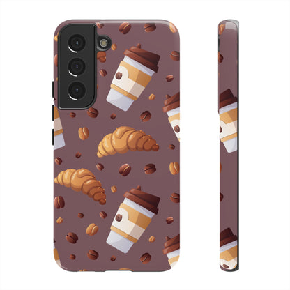 ]Kawaii Food Lover's Phone Case –Coffee Beans Phone Cover for iPhone, Google Pixel, Samsung