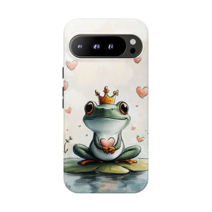 Frog Prince Phone Case – Cute Anime Aesthetic for iPhone, Google Pixel & Samsung