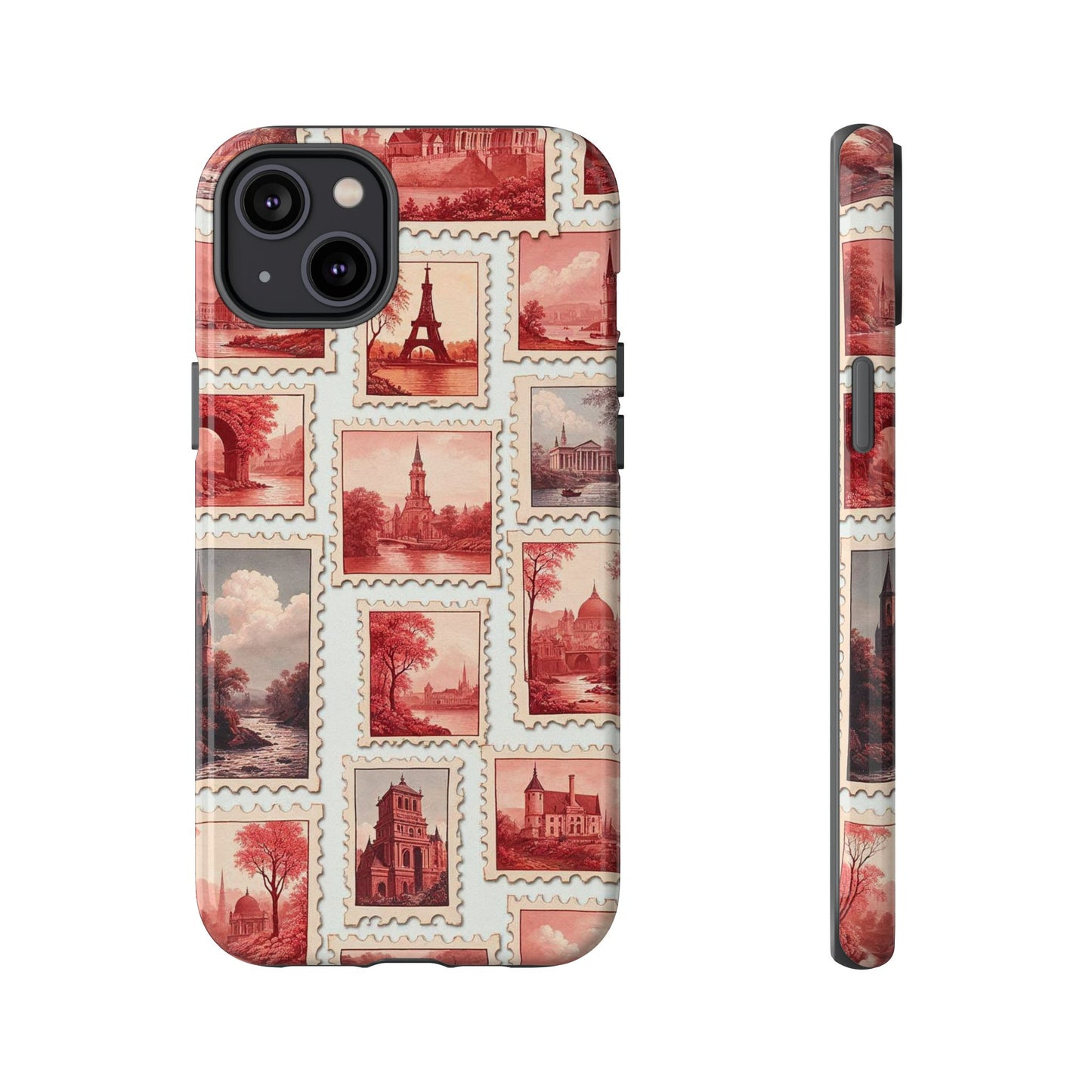 Vintage Postcard Stamps Phone Case