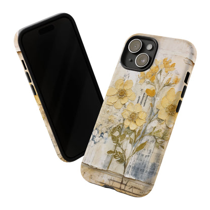 Vintage Botanical Floral Mobile Case
