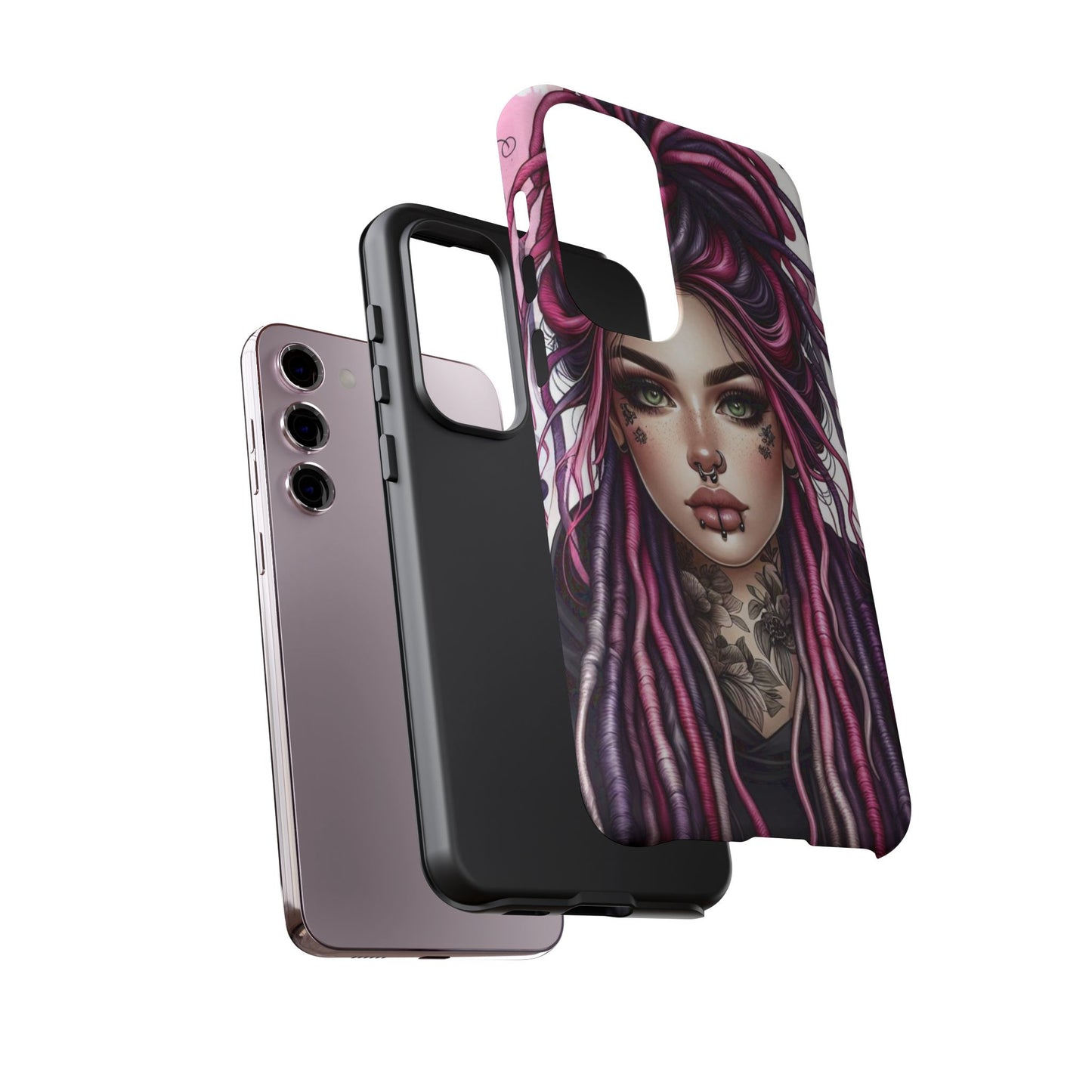 Neon Gothic Beauty Mobile Case