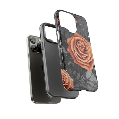 Mystic Noir Rose Mobile Case