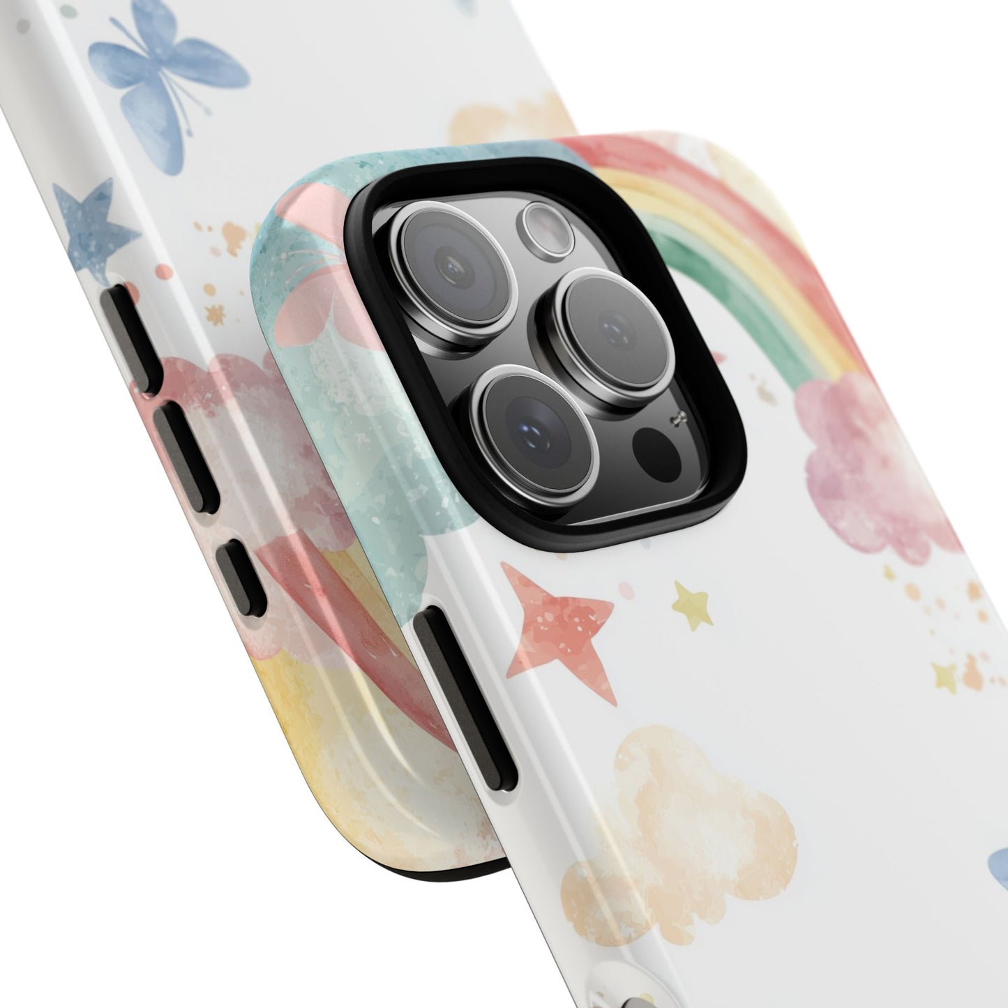 Dreamy Skies & Rainbows Watercolor Phone Case for iPhone, google Pixel & Samsung