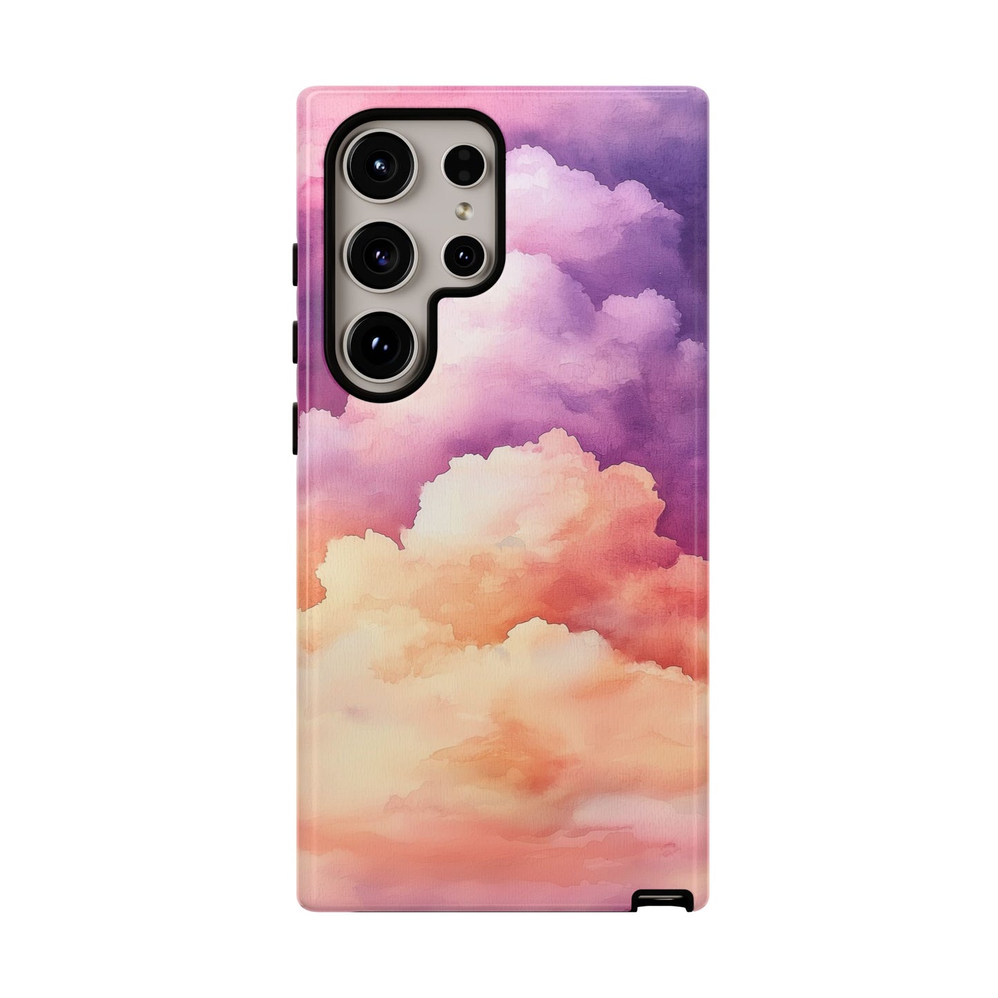 Cotton Candy Skies Watercolor Phone Case for iPhone, google Pixel & Samsung