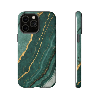 Jade Green Marble Case Design