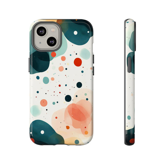 Cosmic Bloom – Abstract Orb Pattern Phone Case – iPhone, Google Pixel, Samsung