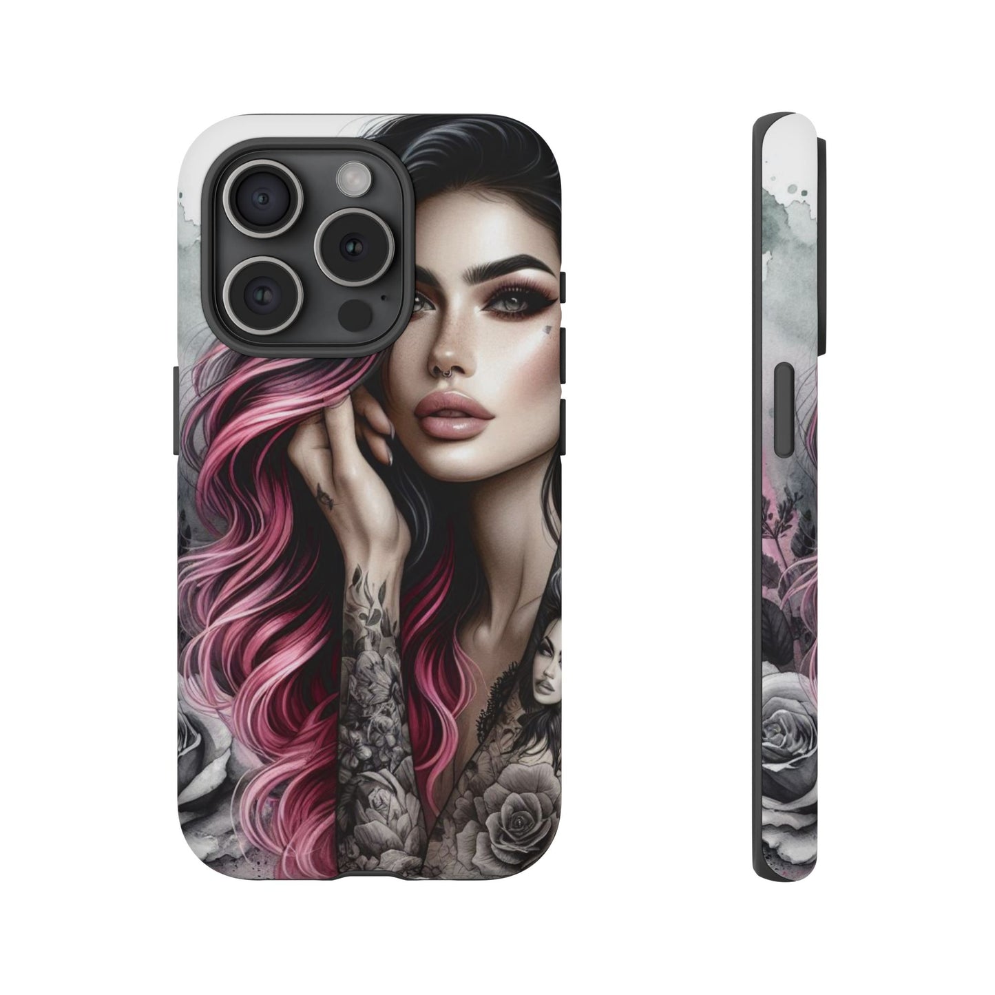 Tattooed Elegance – Gothic Art Mobile Cover