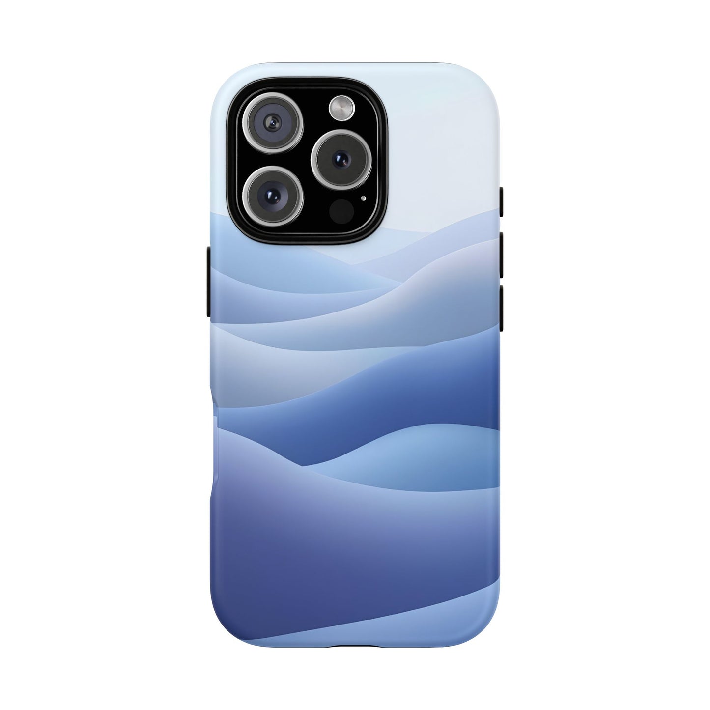 Intricate Abstract Wavy Landscape phone case