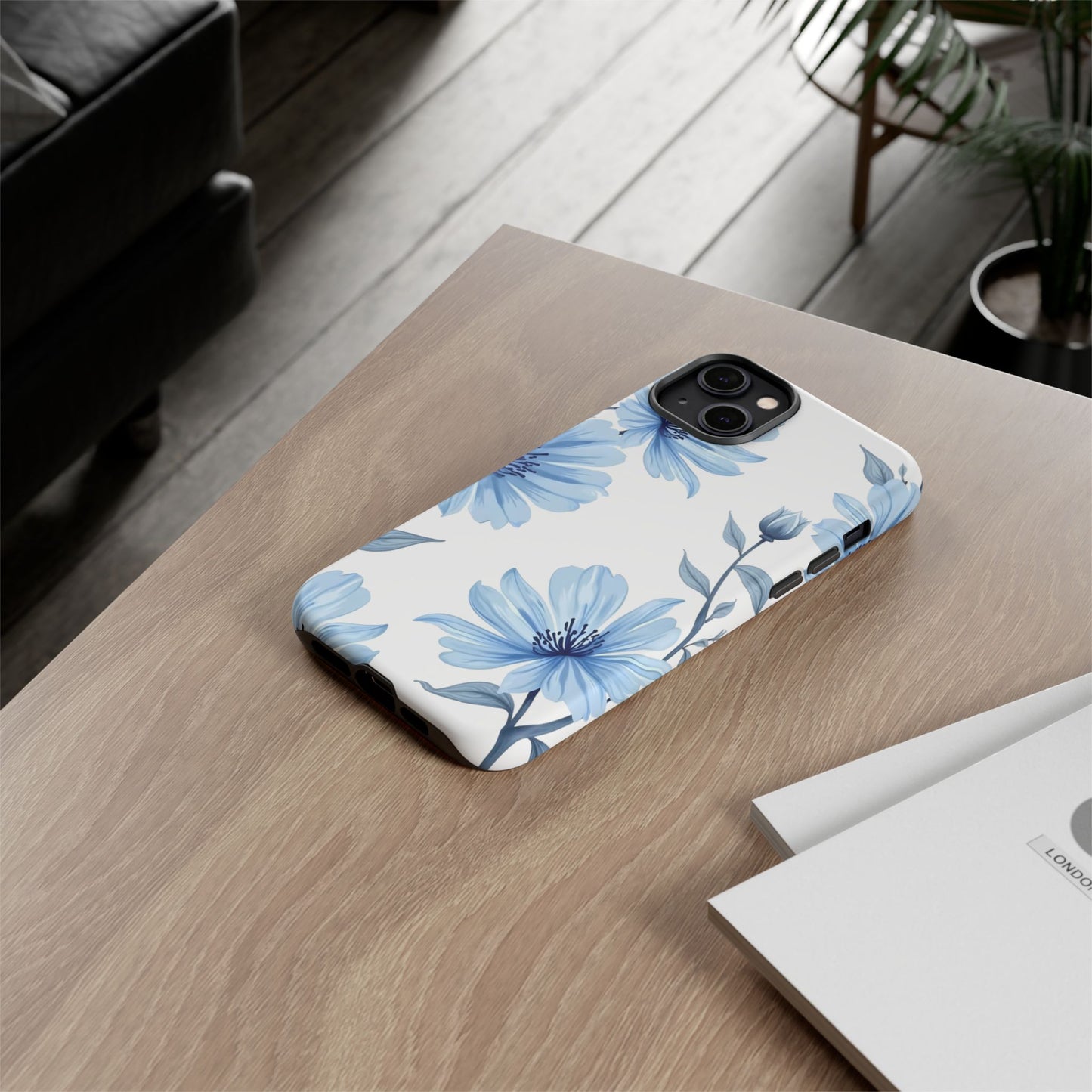 Toile Floral Pattern Phone Case Design, Iphone Case