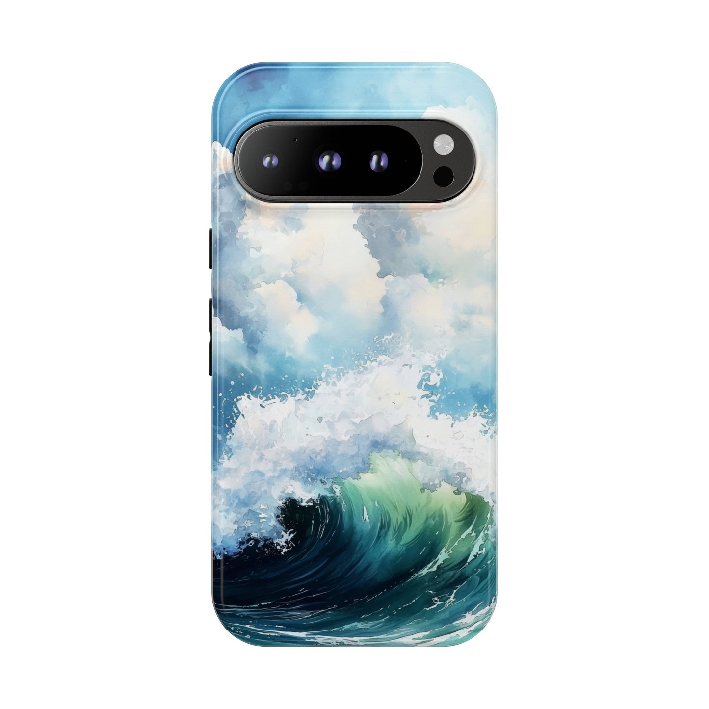 Pastel Wave Dream Watercolor Phone Case for iPhone, google Pixel & Samsung