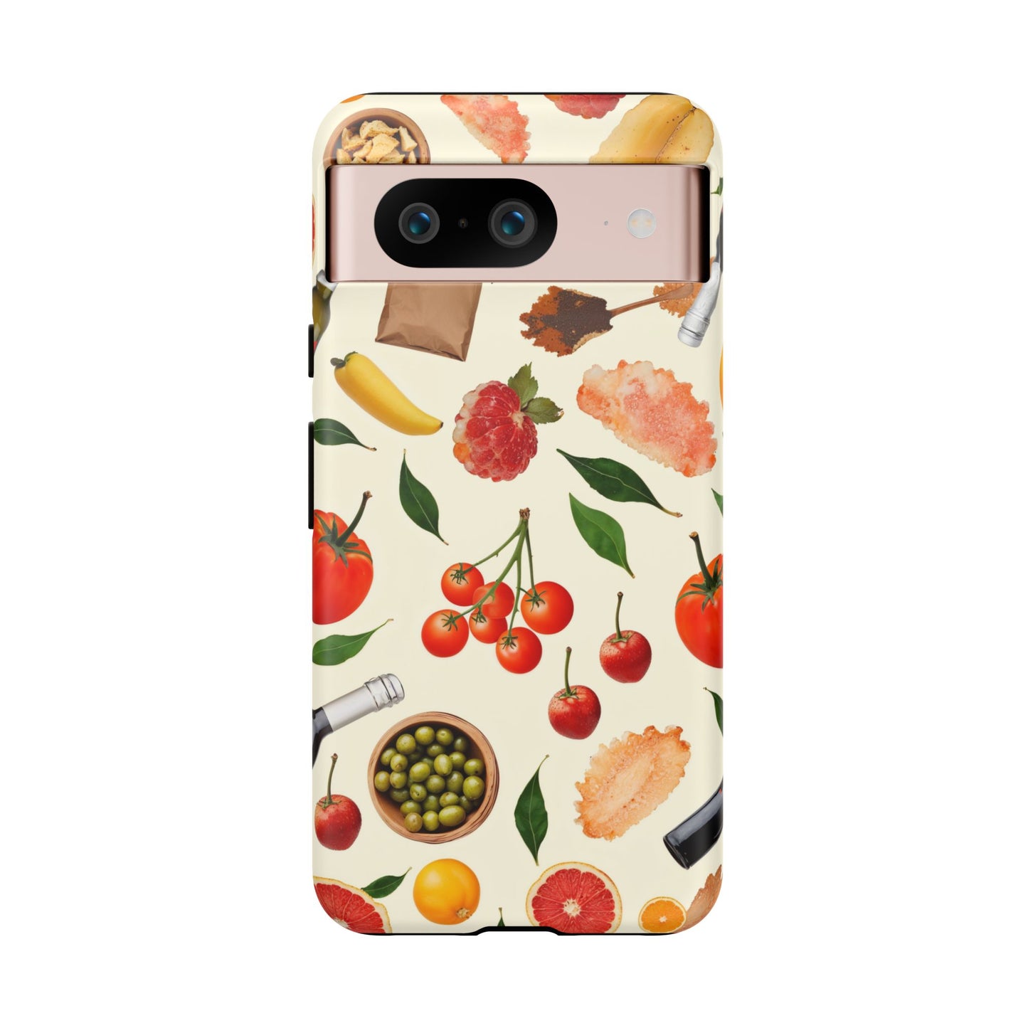 Fresh Fruits & Veggies Pattern Phone Case