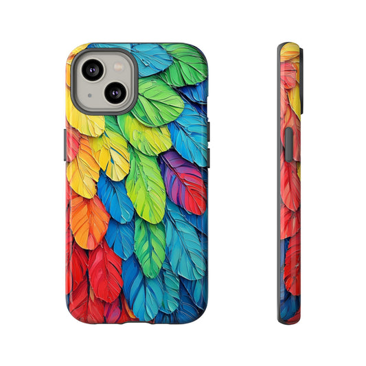 Vibrant Parrot Wings Phone Case for iPhone, Samsung & Google Pixel