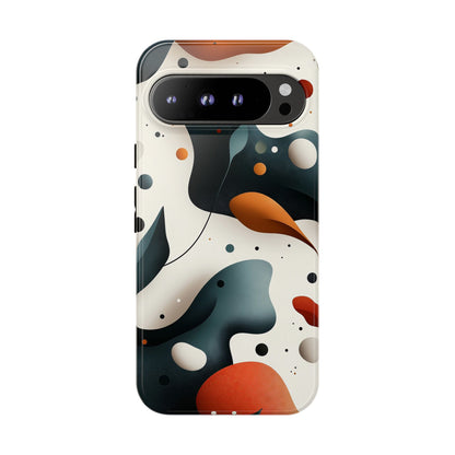Midnight Bloom – Organic Abstract Phone Case for iPhone, Samsung & Pixel
