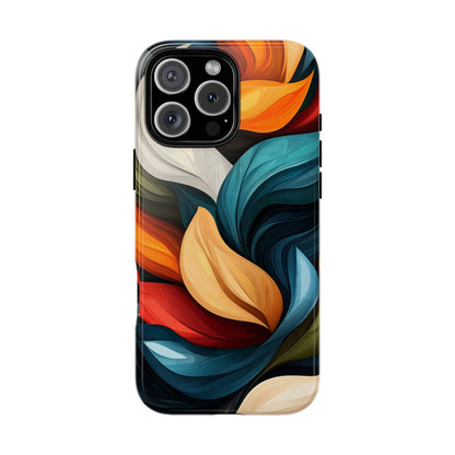Floral Flow Abstract Phone Case – Nature-Inspired Design for iPhone, Google Pixel & Samsung
